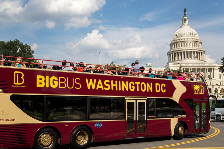 DC: Hop-On Hop-Off Bus Tour with Arlington Cemetery Audio Guide - Photo 1 of 12